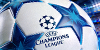 欧洲冠军联赛UEFA Champions League标志 - 星形足球图案